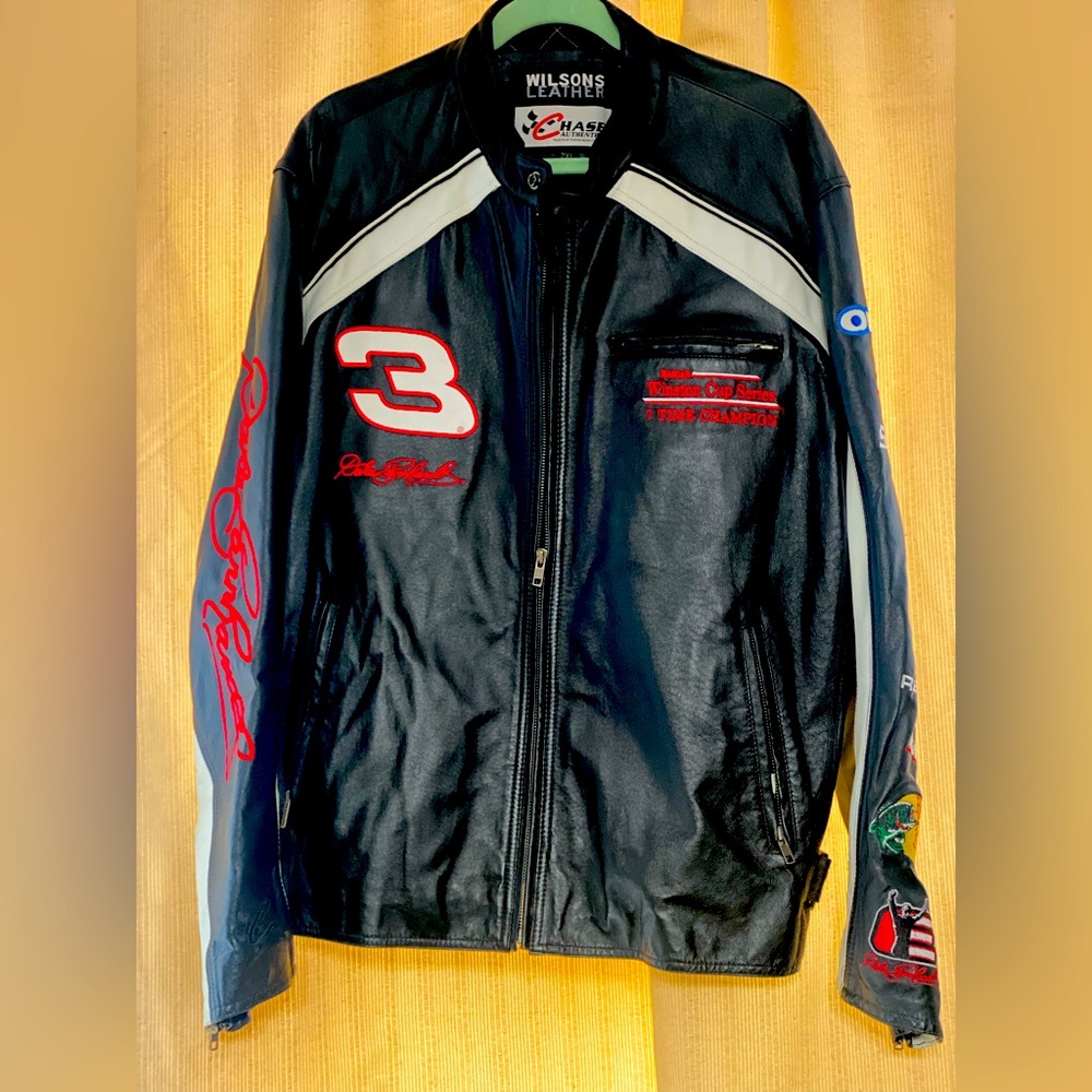 Wilson leather Dale Earnhardt 2XL Vintage jacket